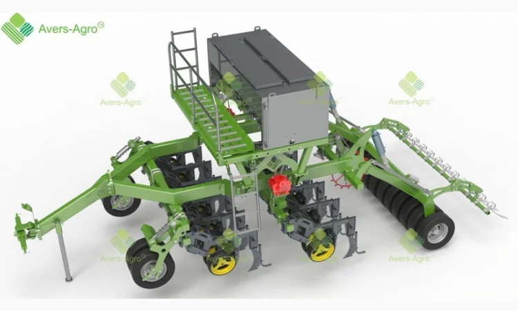 Сеялка дисково-анкерная green plains tsm pro 2, 5 - фото № 1