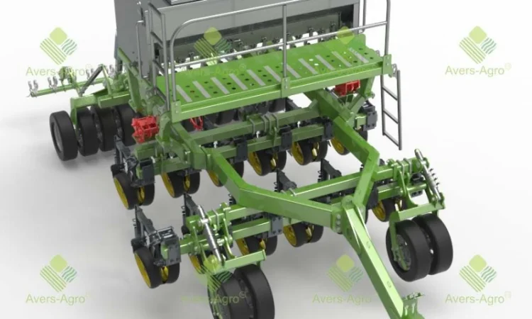 Сеялка дисково-анкерная green plains tsm pro 2, 5 - фото № 2