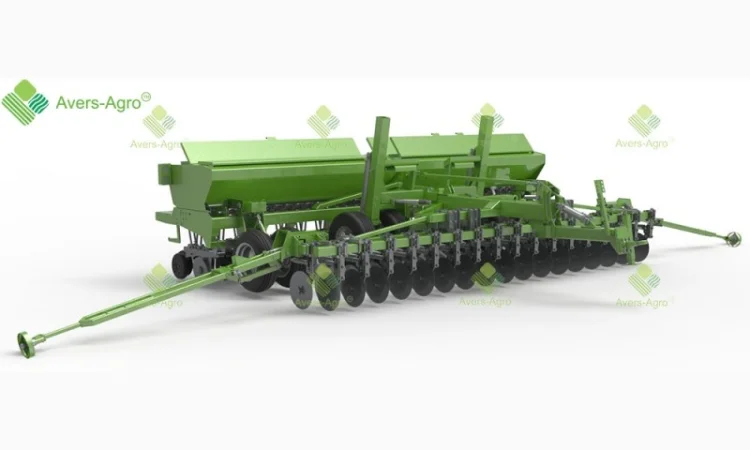 Сеялка дисковая green plains 1500 - фото № 2