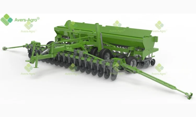 Сеялка дисковая green plains 1500 - фото № 3