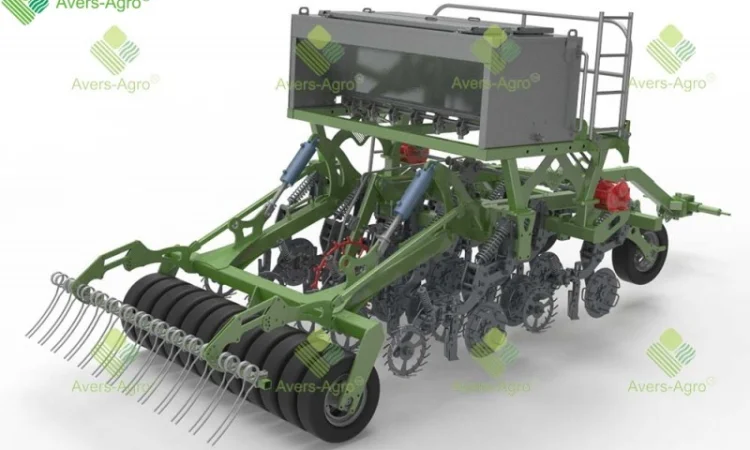 Сеялка дисково-анкерная green plains tsm 3, 9 - фото № 2