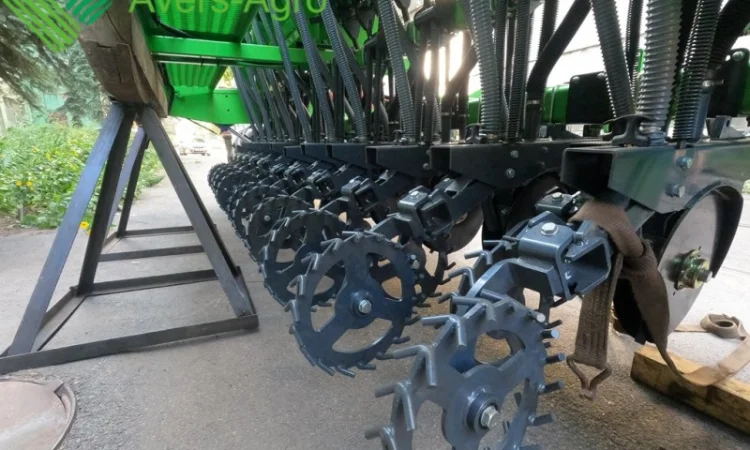 Зерновая Сеялка Дисковая GREEN PLAINS 4.2 метра No-till - фото № 5