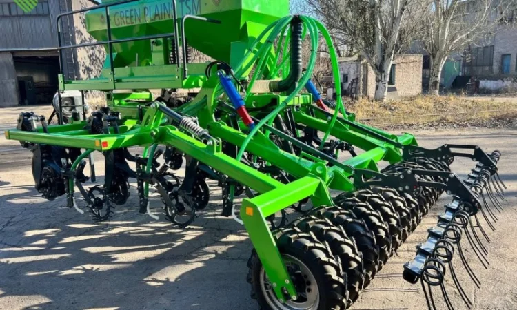 Пневматическая no-till сеялка дисково анкерная TSM 3, 9 - фото № 4