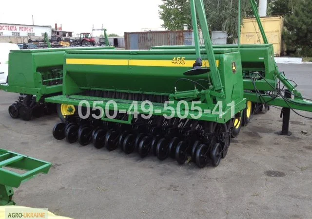 Зерновая сеялка Джон Дир 455 John Deere 455 9.1 м./15 см./сухие удобрения - фото № 2