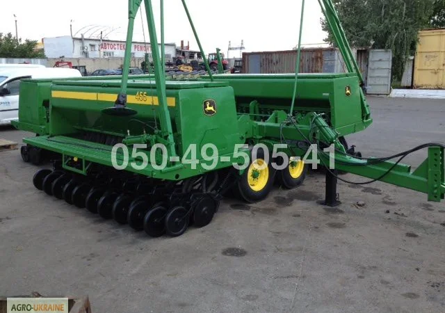 Зерновая сеялка Джон Дир 455 John Deere 455 9.1 м./15 см./сухие удобрения - фото № 3