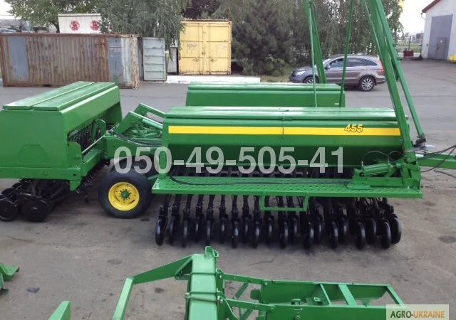 Зерновая сеялка Джон Дир 455 John Deere 455 9.1 м./15 см./сухие удобрения - фото № 5