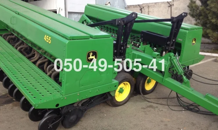 Сівалка зернова Джон Дір John Deere 455 7, 6 м. капремонт (зі США) - фото № 1