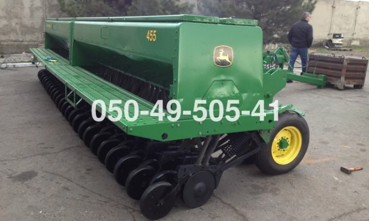 Сівалка зернова Джон Дір John Deere 455 7, 6 м. капремонт (зі США) - фото № 2