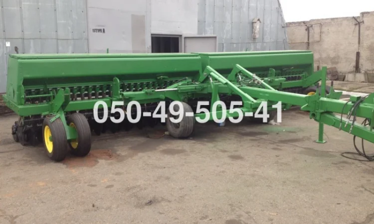 Сівалка зернова Джон Дір John Deere 455 7, 6 м. капремонт (зі США) - фото № 4
