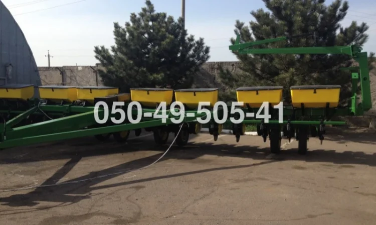 В наличии 16-рядная механическая сеялка Джон Дир John Deere 7000 цена - фото № 3