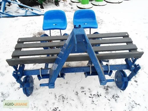 Рассадосажалка 2, 4 рядная Польша - фото № 4