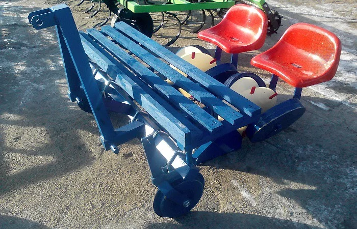 Рассадосажалка 2-х рядная (Польша) - фото № 1