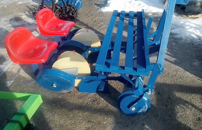 Рассадосажалка 2-х рядная (Польша) - фото № 4