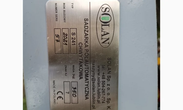 Продаю напівавтоматичну саджалку SOLAN - фото № 12