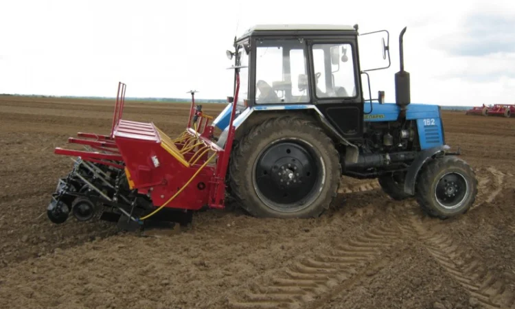 Машина для посадки лука-севка и чеснока МПЛС (двухстрочная) - фото № 1
