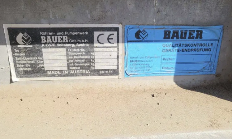 Дождевальная машина Bauer Rainstar Австрия, год випуска 2008, модель E4 Plus - фото № 6