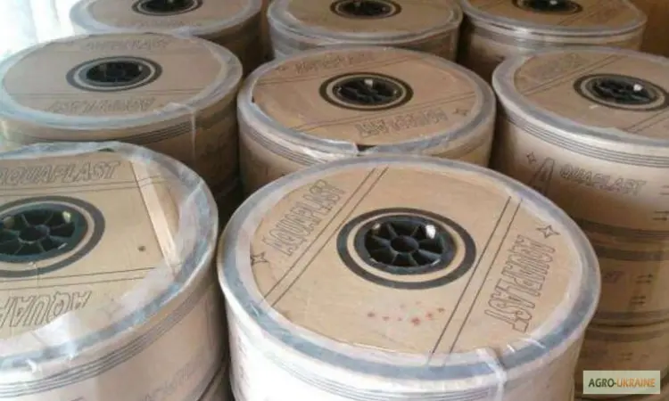 Капельна cтрічка від 50м крок 10 20 30см Капельная лента 6-8mil фітінги - фото № 9
