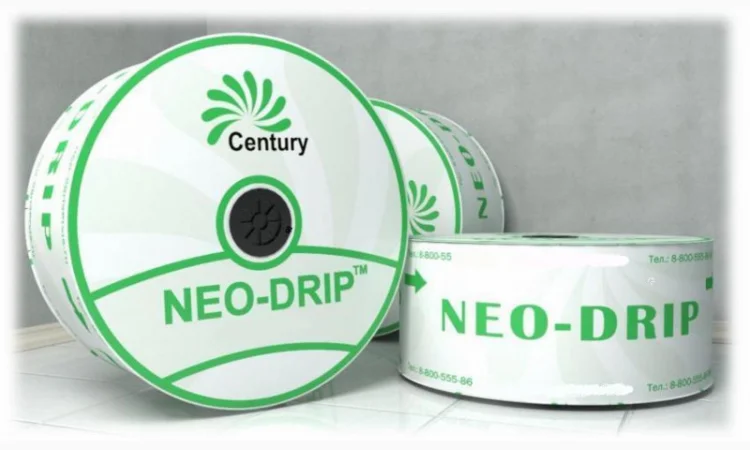 Капельная лента 5 - 9 mil c шагом 10 20 30см и комплектация капельного набора - фото № 6