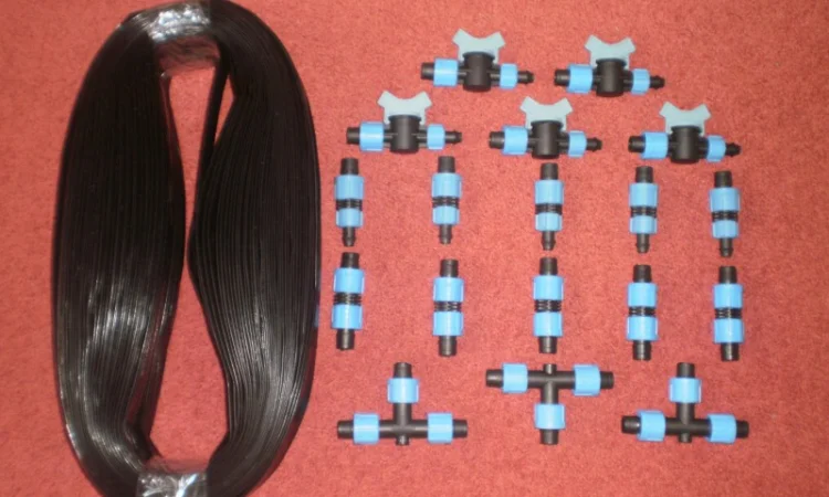 Капельная лента от 50м, комплектация капельного набора - фото № 14