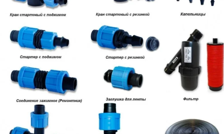 Капельна лента намотка от 50 100м бухты 250 500м 1000м 2000м 3000 3200 толщина 6, 7 8 mil - фото № 12