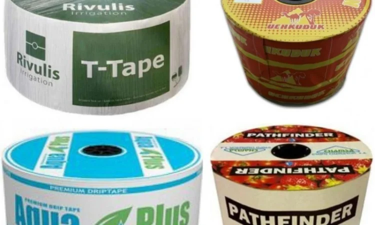 Капельная лента с намоткой 500м 1000м 2000м 3200м 6-8mil Украина Турция - фото № 1