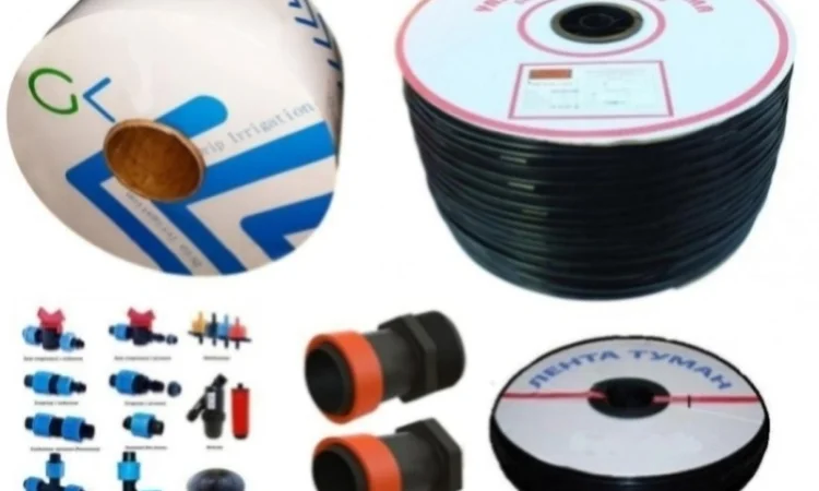 Капельная лента капельное орошение наборы намотка от 100м бухты - фото № 11