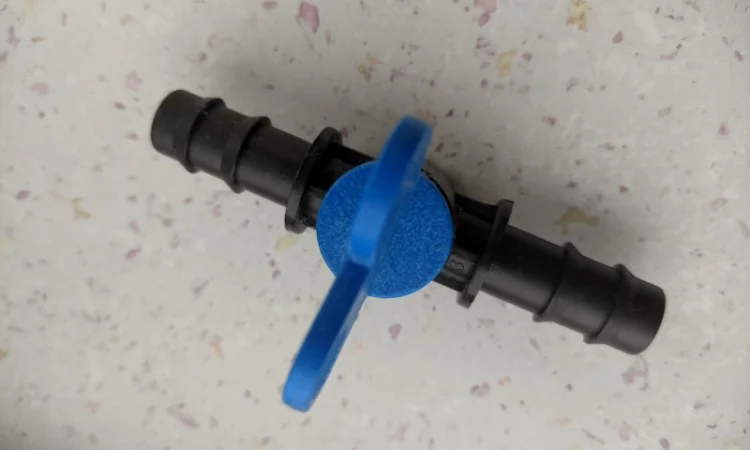 Кран проходной SantehРlast IMK-11 для садовой трубки (D16) Упаковка 50 штук - фото № 2