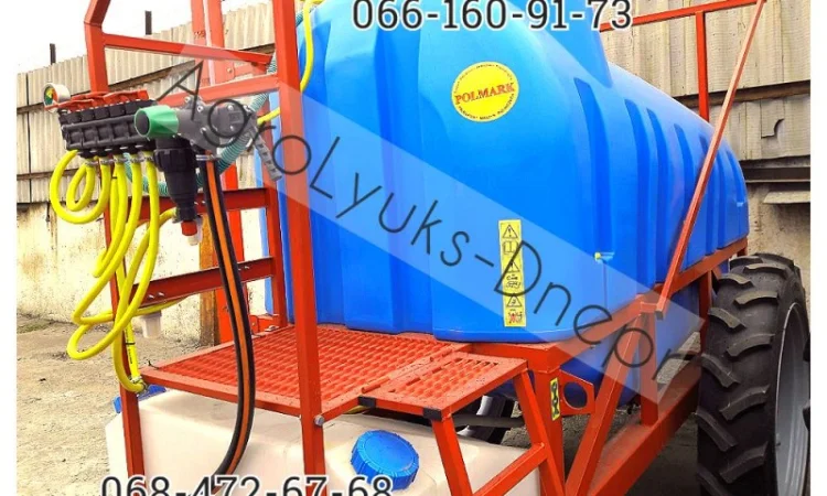 Штангові Причіпні обприскувачі на 2000, 2500 л - фото № 1