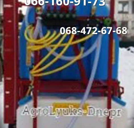 Новый Польский прицепной Опрыскиватель 2000л - фото № 1