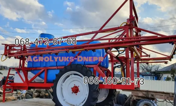 Опрыскиватель в наличи прицепной ОП2000л Гидравлика - фото № 1