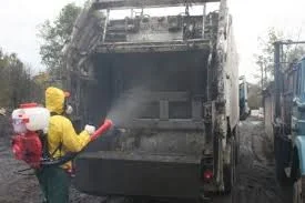 Дезинфекция улиц, переходов, остановок- оборудование (Япония) - фото № 1