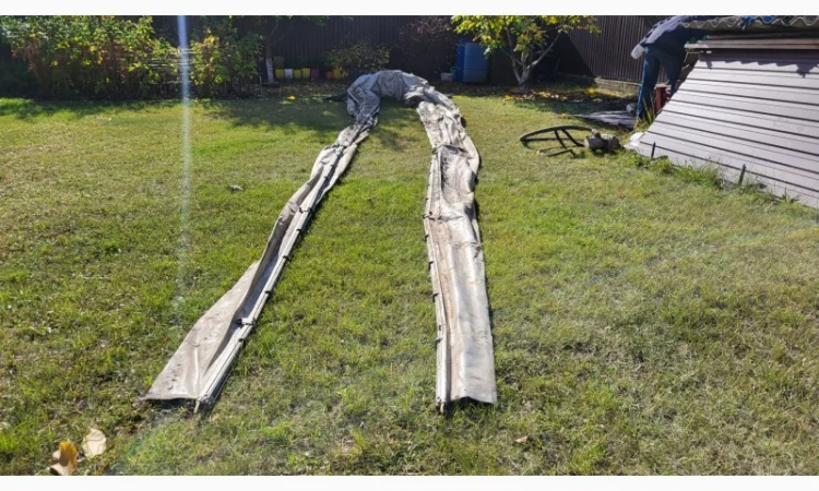 Повітряний рукав на причіпний обприскувач Богуслав штанга 18 метрів - фото № 3