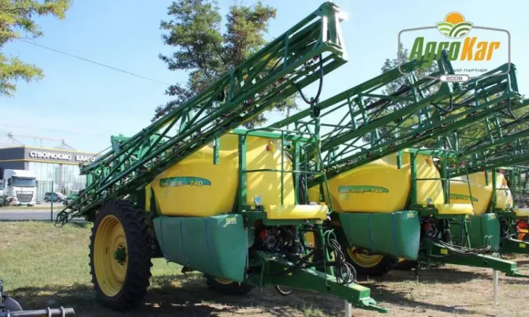 Обприскувач John Deere 740 (614) - 28 метрів - фото № 1
