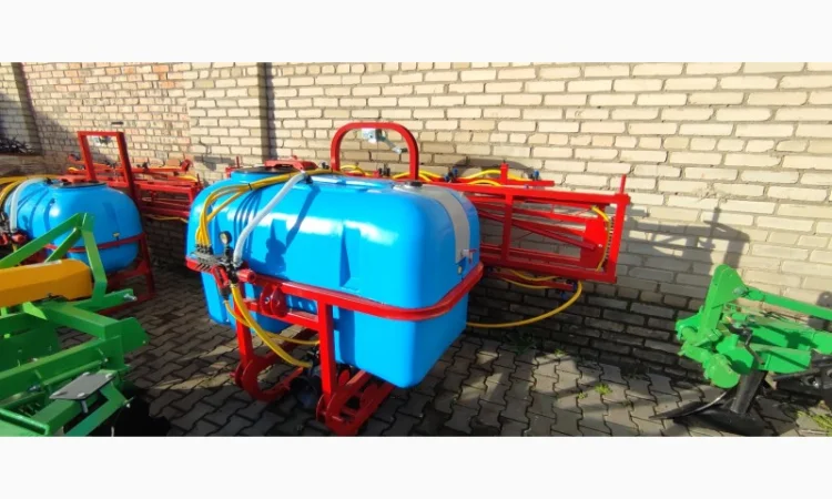 Навісний тракторний обприскувач бочка, кропілка на 600л 12 метрів штанга - фото № 5