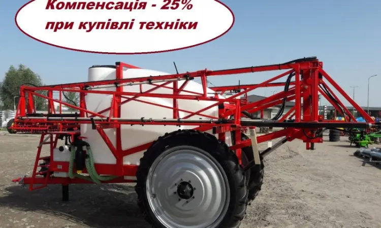 Обприскувач штанговий 3000 л штанга 18 - фото № 1