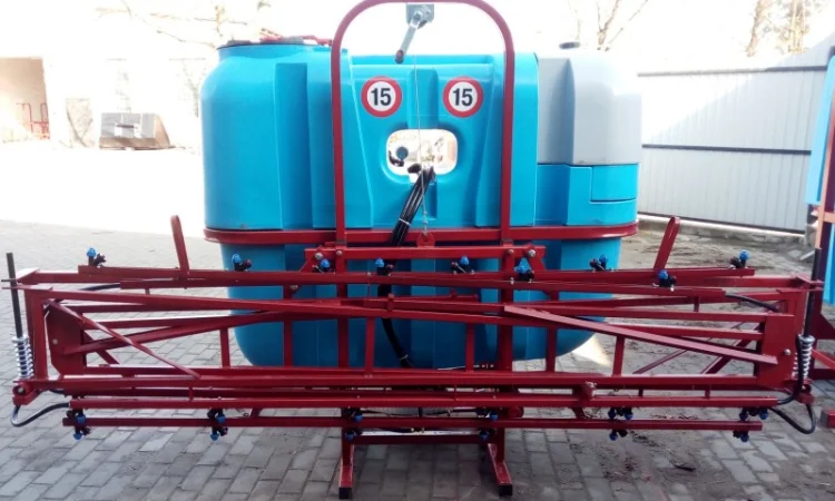 Обприскувач ОН-800, 3 в 1, 14м. зі стабілізацією, купити обприскувач до трактора - фото № 8