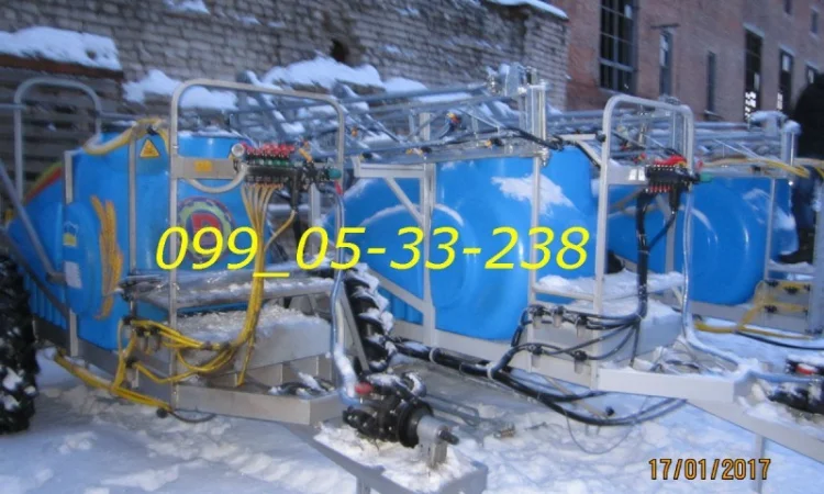 Максус ПРИЧІПНИЙ обприскувач з механічним крилом (начинка італія ПРИЧІПНИЙ максус ОП-2000 - фото № 1