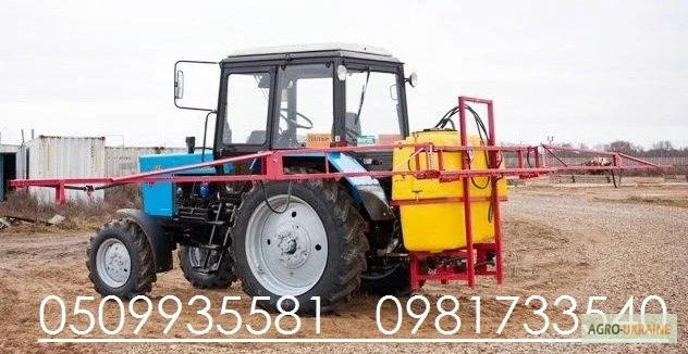 Навесной опрыскиватель ОП 1000, опрыскиватель тонник - фото № 4