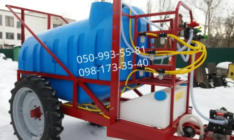 Опрыскиватель прицепной ОП-2000/2500 прицепной польский - фото № 1