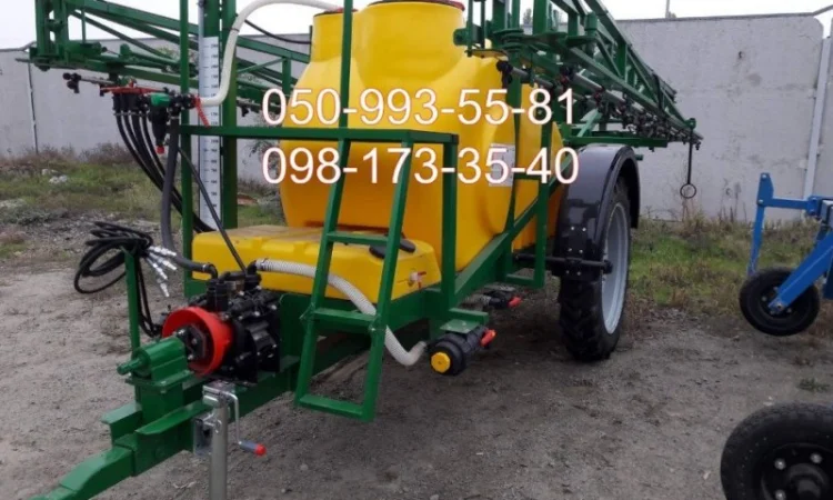 Обприскувач ОП -3000/18м.(змішувач, гідравлічна штанга ТАНДЕМ (Україна), розпилюв.Lechler - фото № 1