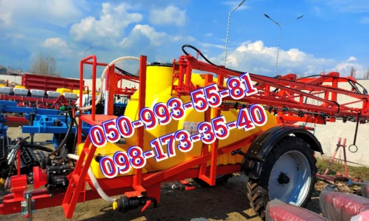 Прицепной штанговый опрыскиватель ОП 2000 Штанга Гидравлика 18-21м - фото № 1