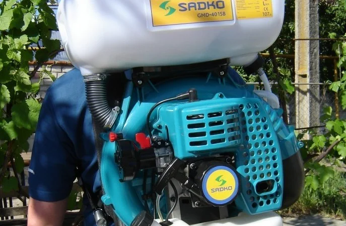 Опрыскиватель обприскувач аккумуляторный бензиновый мотоблочный. Sad-ok com - фото № 1