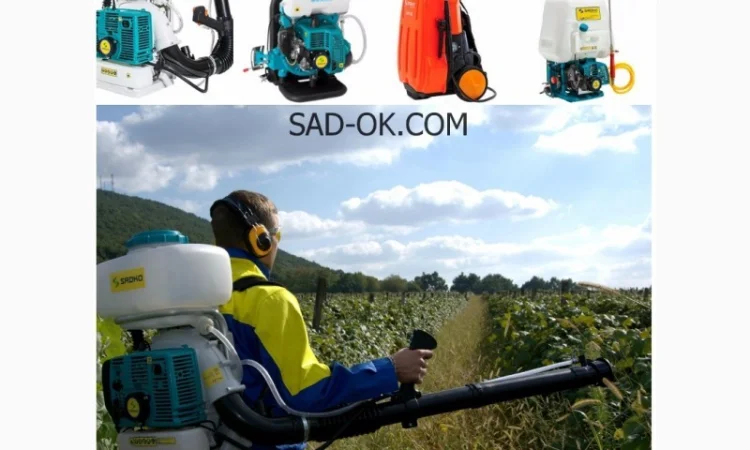 Опрыскиватель обприскувач аккумуляторный бензиновый мотоблочный. Sad-ok com - фото № 5