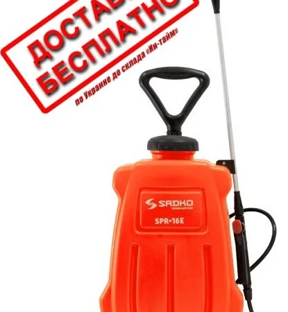 Опрыскиватель аккумуляторный Sadko Садко SPR-16Е. + Тележка + 4 форсунки - фото № 1