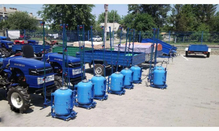 Опрыскиватель Нержавейка 80 л. Навесной. Для мотоблока, трактора - фото № 7