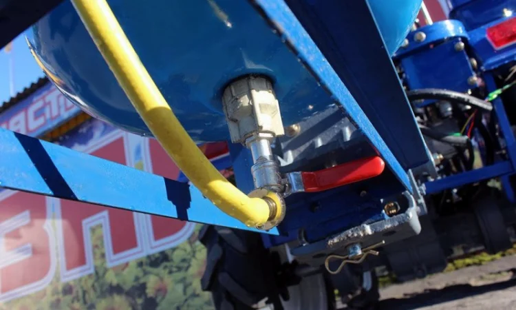 Опрыскиватель Нержавейка 80 л. Навесной. Для мотоблока, трактора - фото № 6