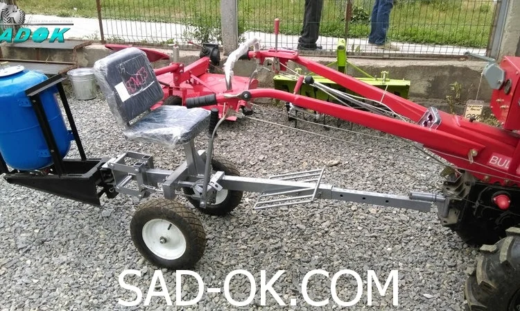 Опрыскиватель Нержавейка 80 л. Навесной. Для мотоблока, трактора - фото № 12