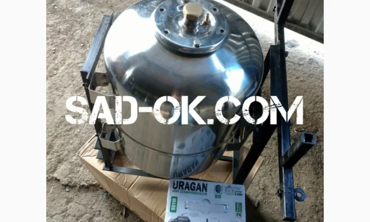 Опрыскиватель Нержавейка 50 л. Навесной. Для мотоблока, трактора - фото № 2