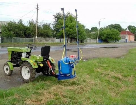 Опрыскиватель Нержавейка 50 л. Навесной. Для мотоблока, трактора - фото № 3