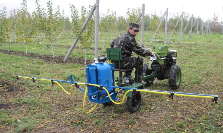 Опрыскиватель Нержавейка 50 л. Навесной. Для мотоблока, трактора - фото № 5